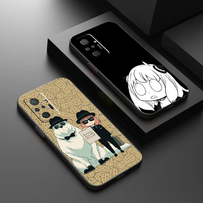 

SPY×FAMILY Anime Phone Case For Xiaomi Redmi 7 8 7A 8A 9 9i 9AT 9T 9A 9C Note 7 8 2021 8T 8 Pro Carcasa Funda Coque