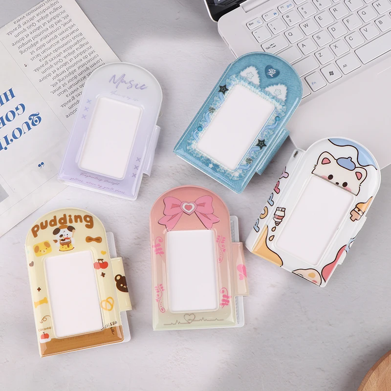 Милый фотоальбом Y2K 3-дюймовый держатель для фотокарт Idol коллекционные карты Idols