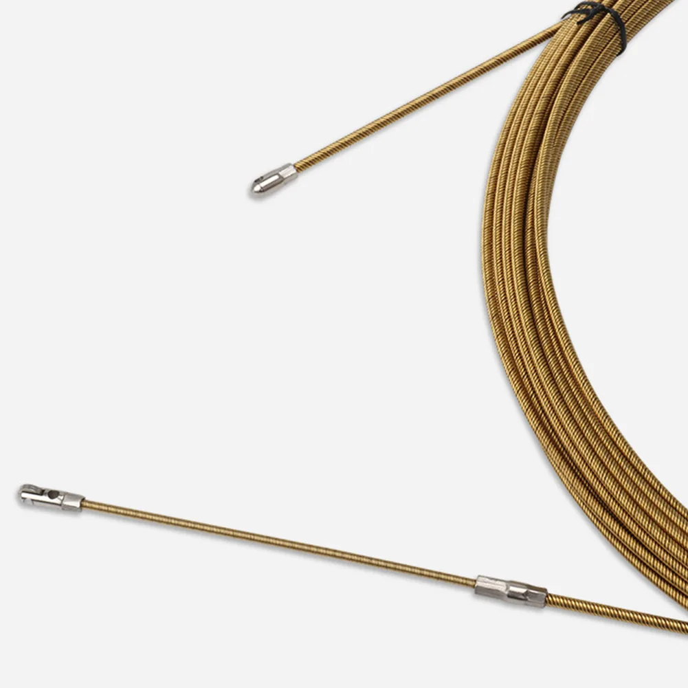 

Electrician Cable Threading Device Wire Guider Running Electrical Wire Threader High Tensile Strength Durable Fish Tape Jointly