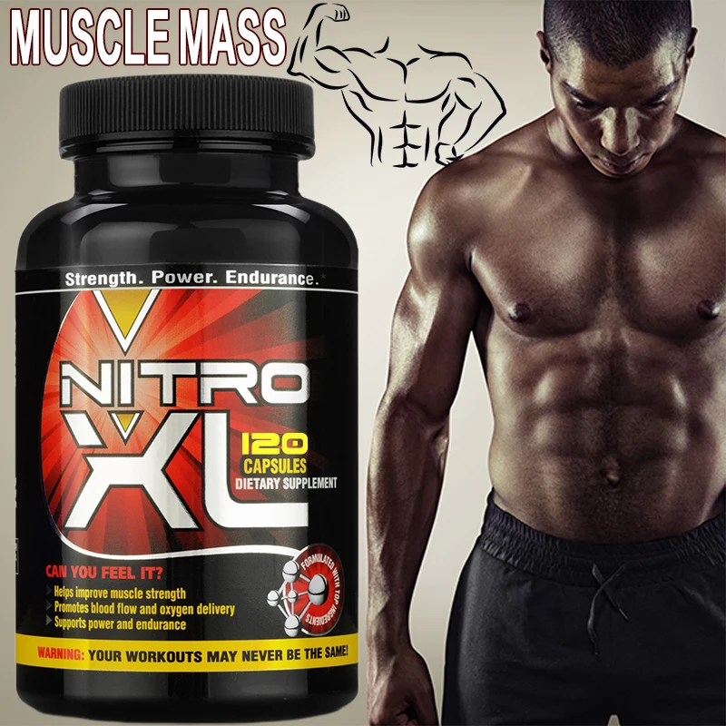 

Bodybuilding Supplement with Amino Acids - Supports Maximizing Muscle, Size & Endurance, and Energy