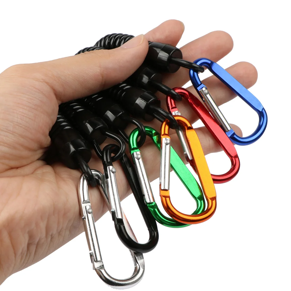 

Goture 3pcs Fishing Lanyards 12/cm15/cm18cm Boating Ropes Kayak Secure Pliers Lip Grips Tackle Fish Tools Fishing Accessory