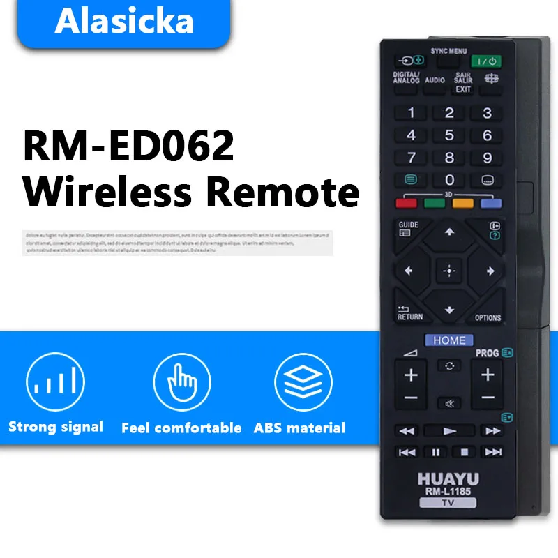 

RM-ED054 Remote control for Sony TV RM-ED062 KDL-46R470A KDL-32R420A KDL-46R473A KDL-32R420A KDL-40R470A KDL-46R470A