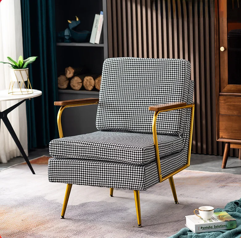 

Скандинавские ленивые стулья для гостиной тысяча птиц решетка одиночный диван мебель для гостиной современный балкон роскошный отдых