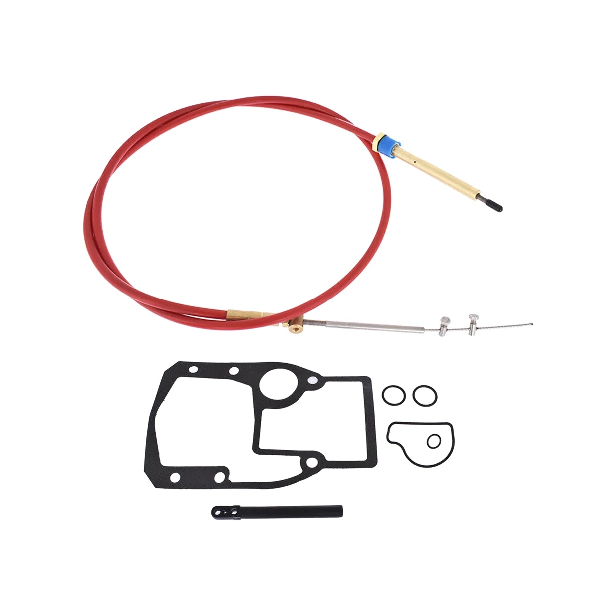 

Lower Shift Cable Assembly Kit for OMC Cobra Sterndrive Replaces 987661 Gasket