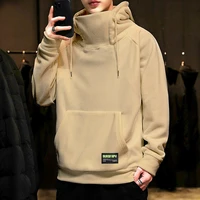 hoodie mens sports autumn and winter tide ins loose plus velvet harajuku pullover mens fashion all match top long sleeved men