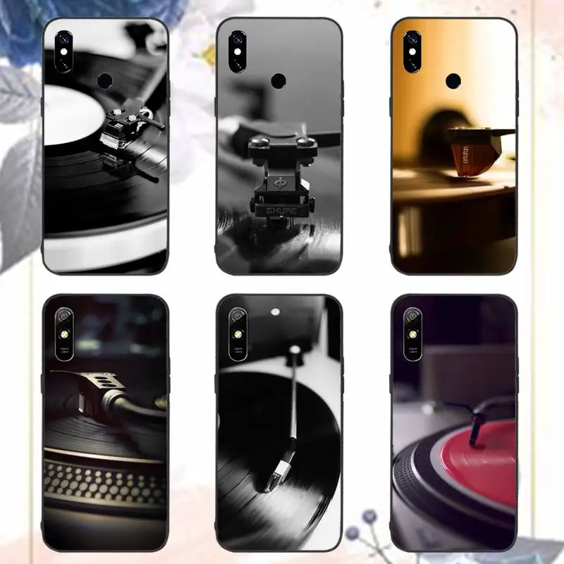

Vinyl DJ Record retro Musical Phone Case For Xiaomi Redmi note 7 8 9 11 i t s 10 A poco f3 x3 pro lite funda shell coque cover