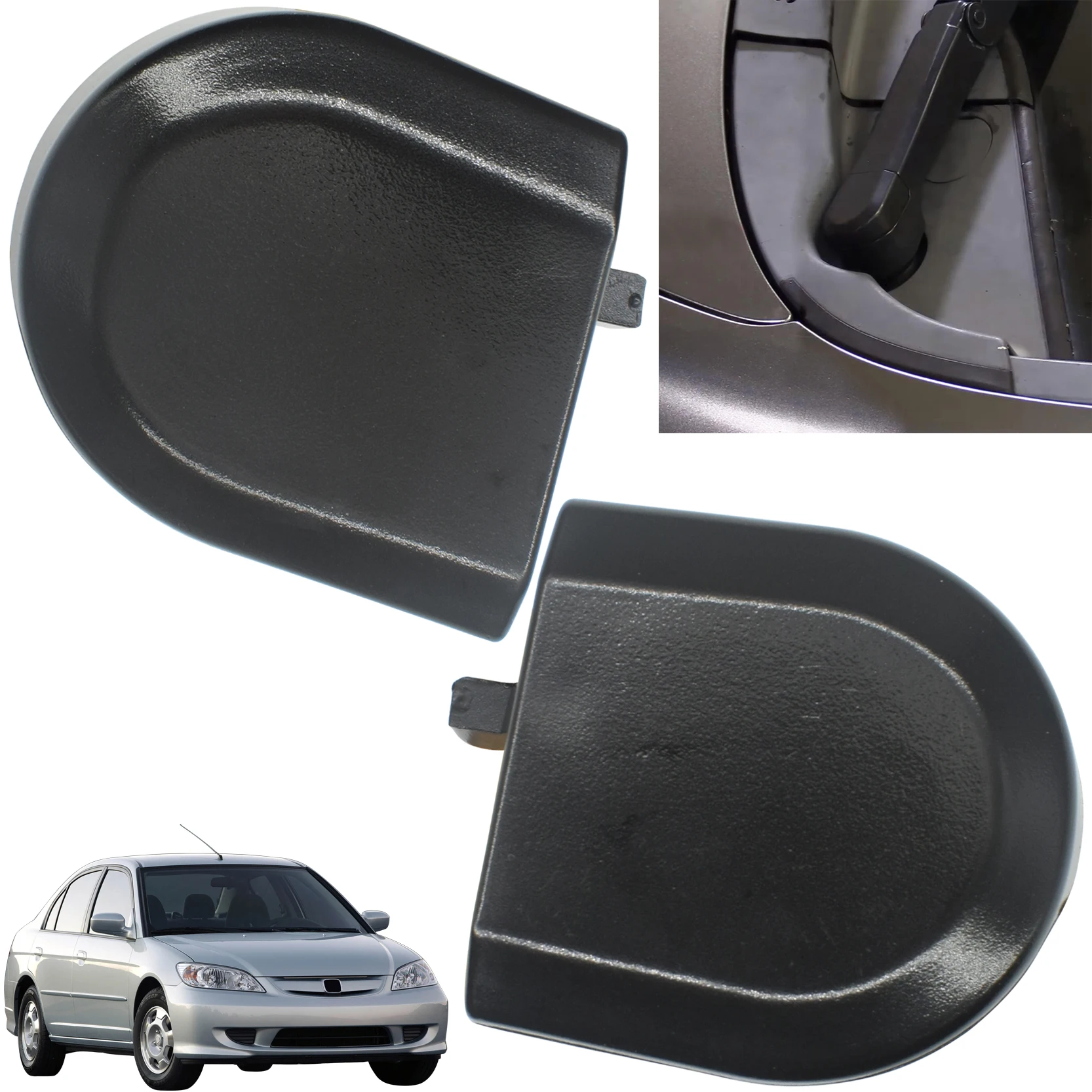 Автомобильный передний стеклоочиститель винт крышка гайка для Honda Civic 4dr 4-дверный