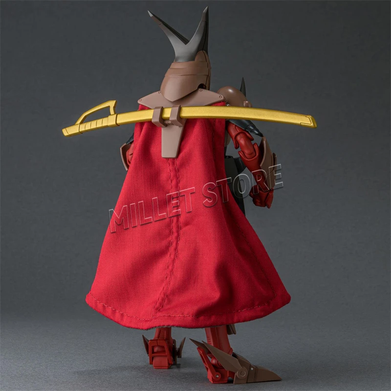 Фото Коллекционная фигурка-модель Flame Toys Ronin Warriors Dark Magic General Anubis Enumishou, игрушка, подарок №5