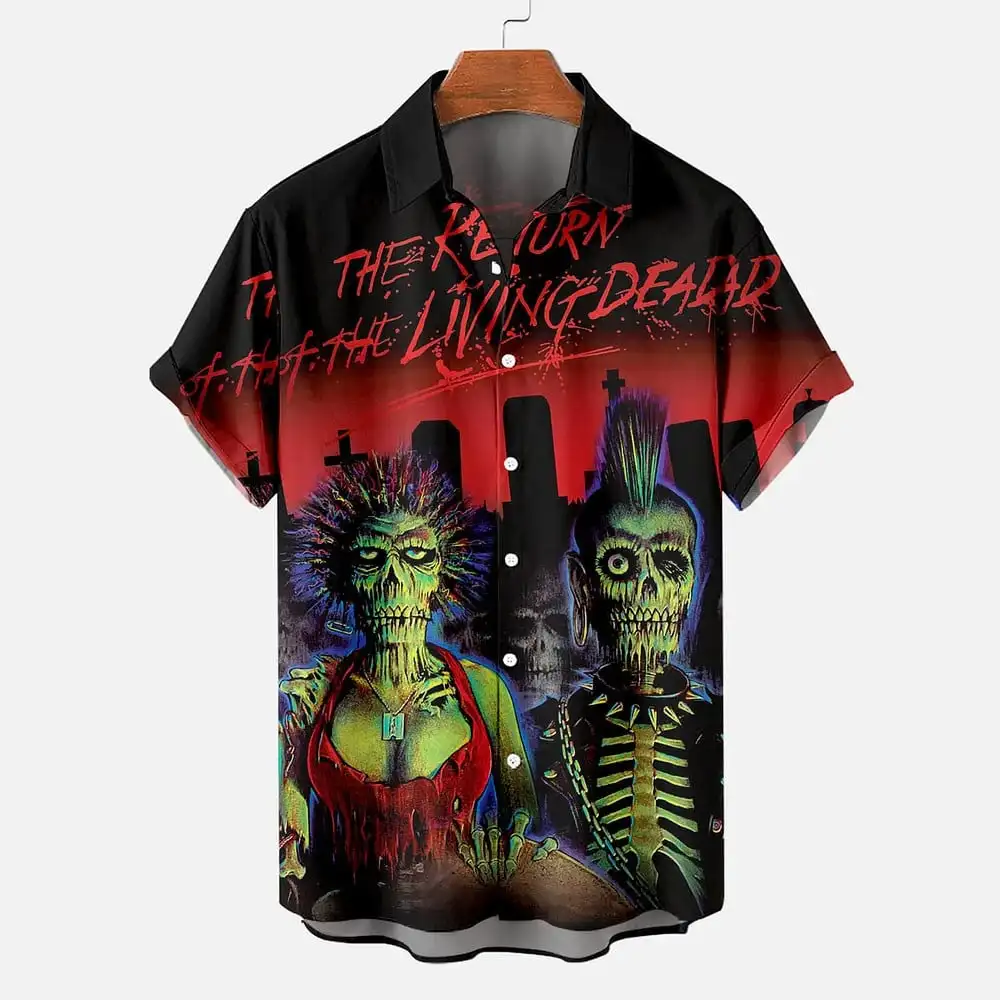 

Мужская футболка с надписью «Return Of The Living Dead»