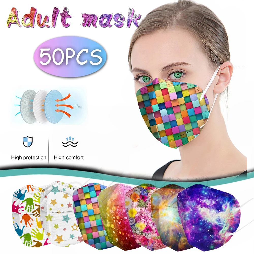 Маска для взрослых kn95 маска лица с принтом бабочки N95 черная ffp2mask mascarilla ffp2 homologada