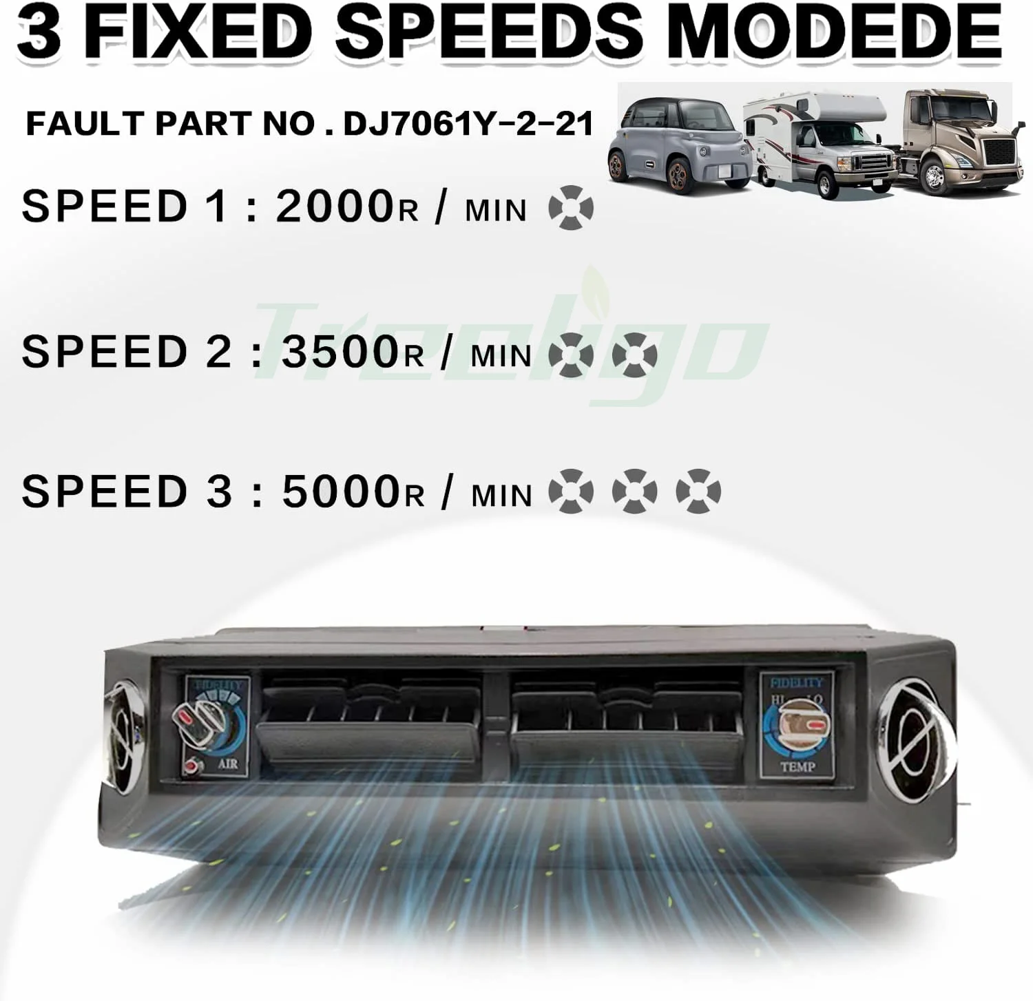 Aspligo Heat Cool 12 В 24 электрический автомобильный кондиционер под приборной панелью