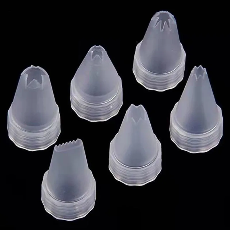 

Насадки для глазури из пластика 6 шт.