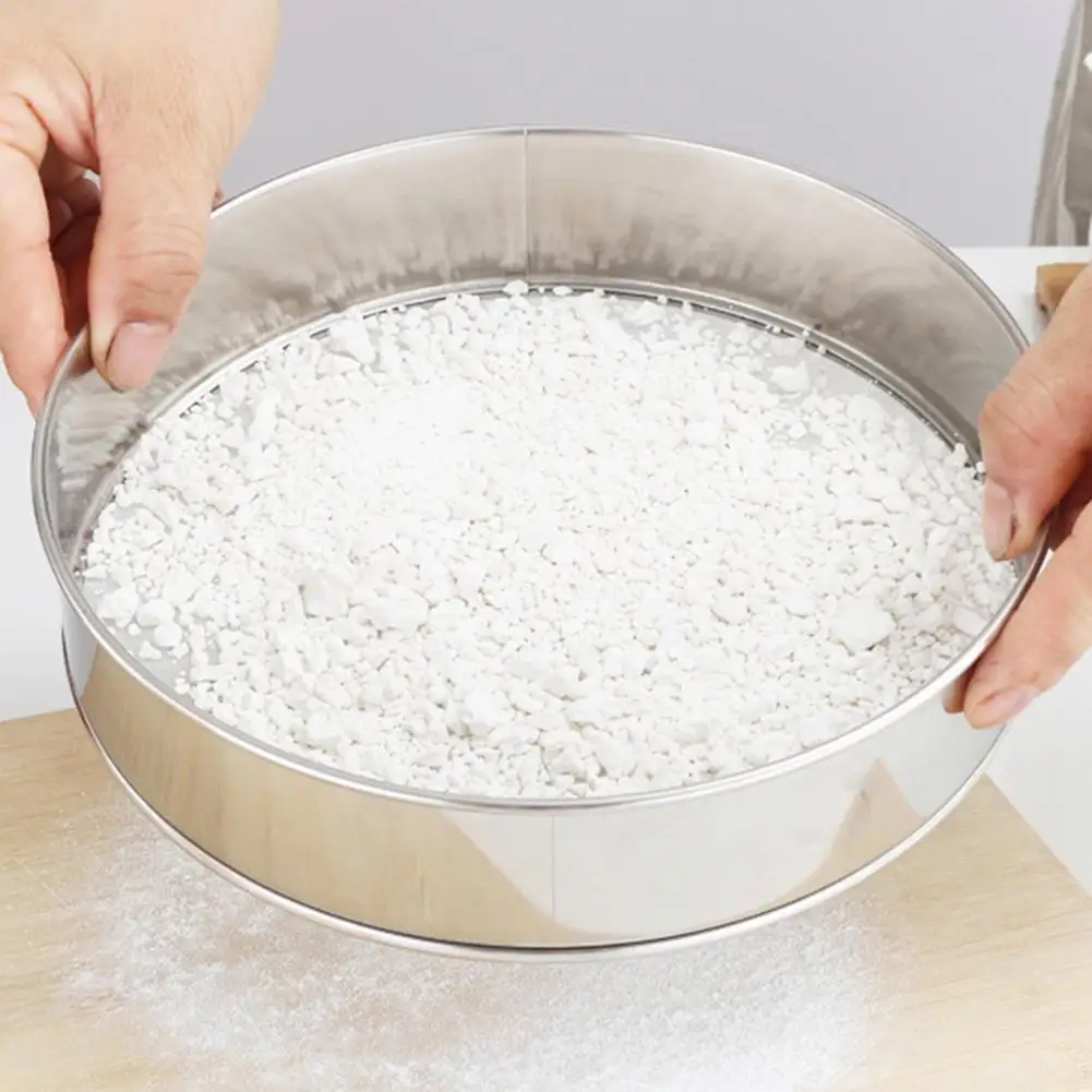 Сито для муки полезное сито с гладкой поверхностью многофункциональный дуршлаг |