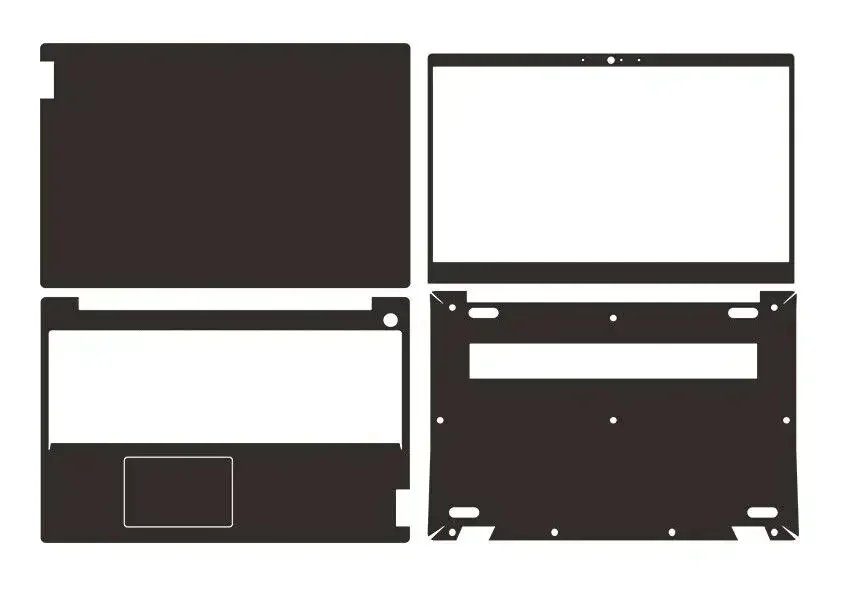 Фото Модный ноутбук Pure Color Skin для Lenovo IdeaPad 3-15IML 3-15IML05 15-дюймовый ноутбук №2