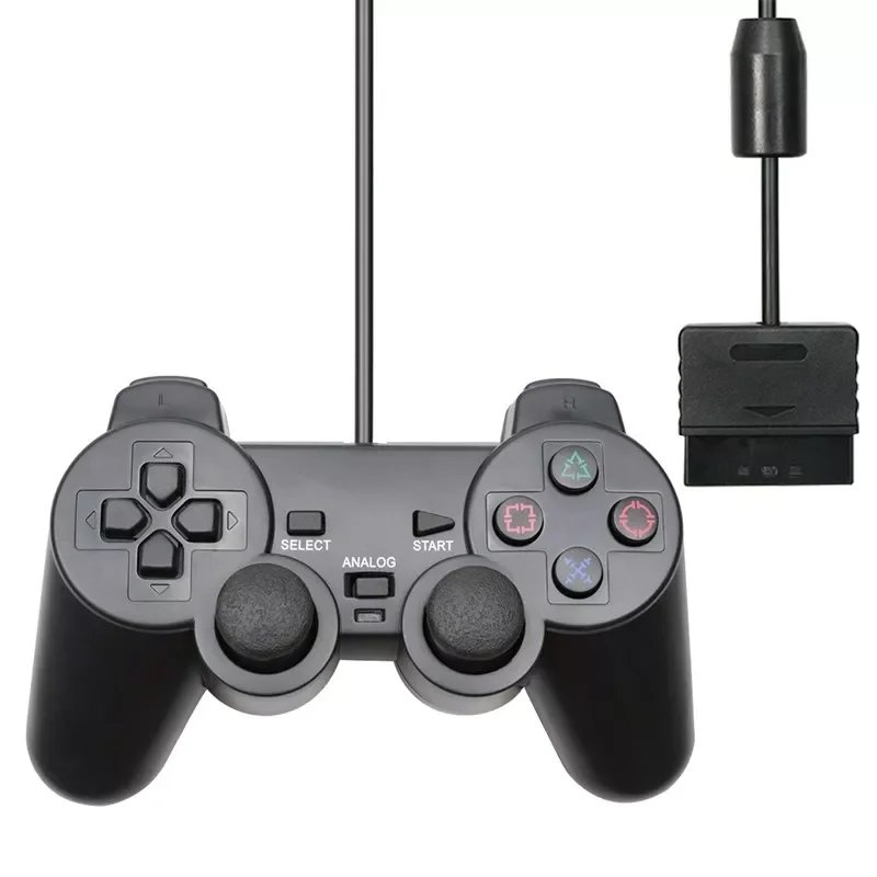 

For PS2 Wired USB PC Game Controller Gamepad Manette For Playstation 2 Controle Mando Joypad For playstation 2 Console Accessory