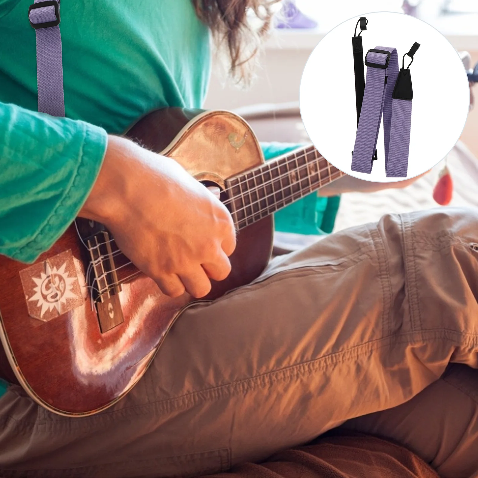 Ремешок для гавайской гитары аксессуары бас-гитары прочный простой не