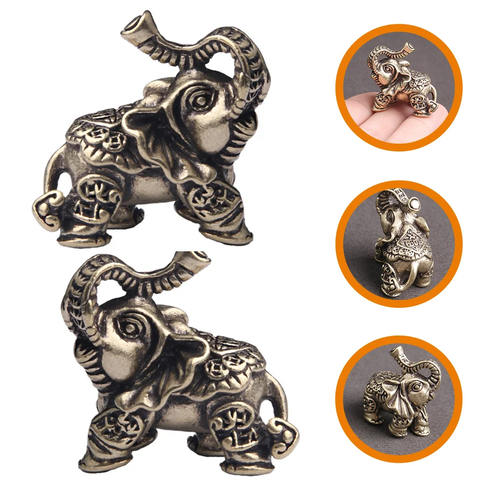 

2 шт., медная статуэтка животного