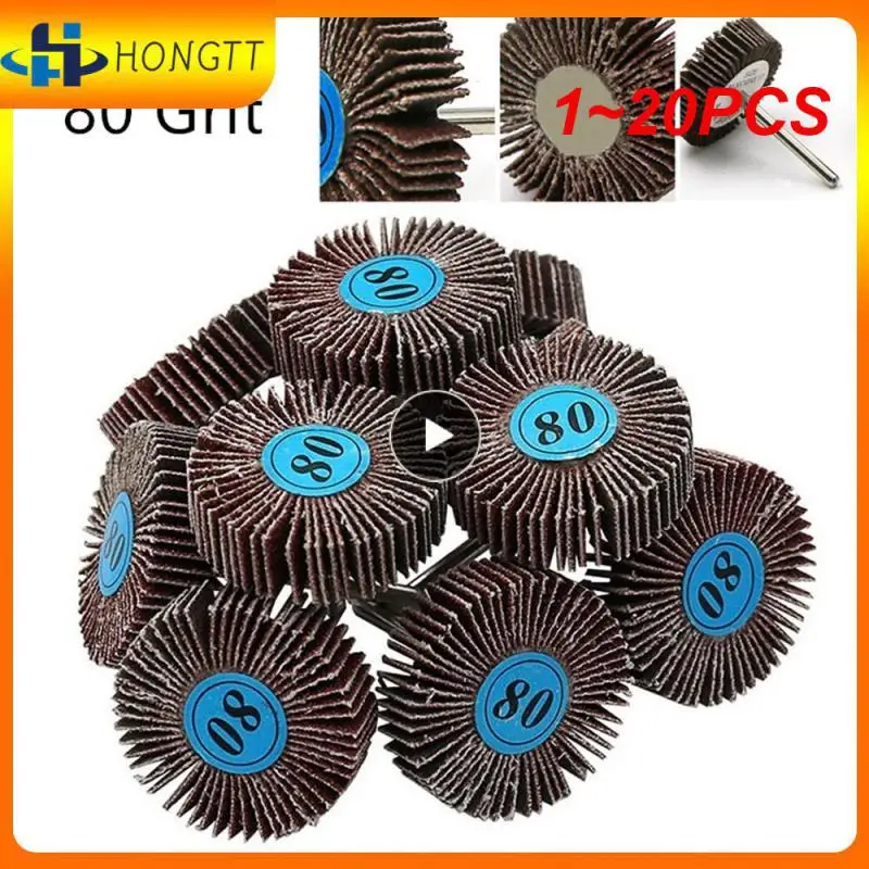 

1~20PCS Sandpaper Sanding Flap Wheels Sanding Disc Set Shutter Polishing Wheel For Rotary Power Tools For Dremel Accessories