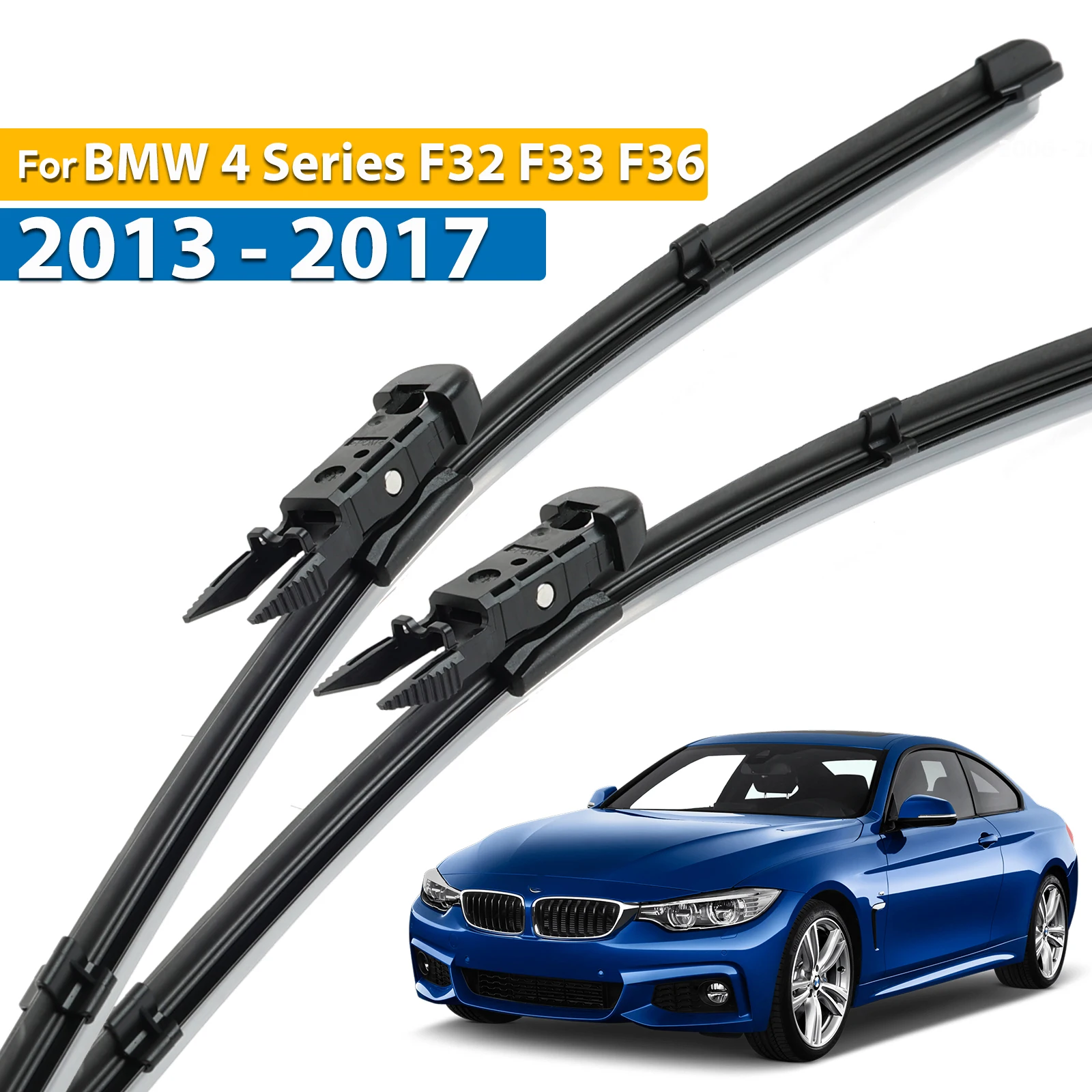 

Передние щетки стеклоочистителя Erick's LHD для BMW 4 серии F32 F33 F36 2013-2017 Щетки для лобового стекла 24 "+ 18"