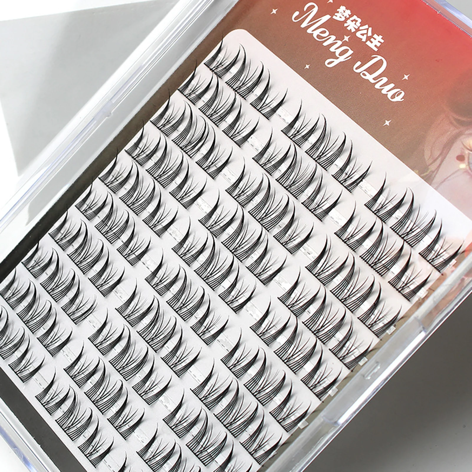 5-12 мм накладные ресницы Maga наращивание C завитые сегментированные