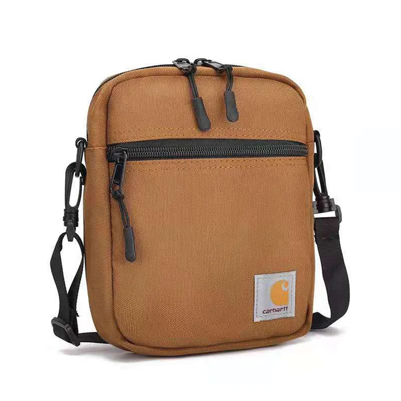 

Canvas Shoulder Bag Men's New Korean Style Canvas Messenger Bag Outdoor Leisure Travel Portable Single-Shoulder Bag