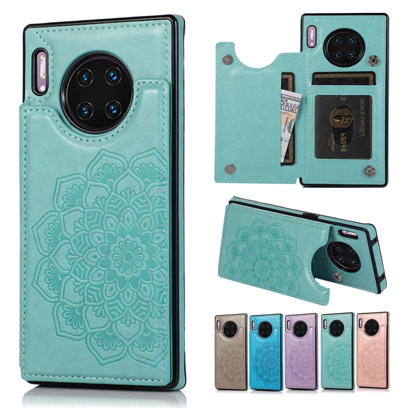 

Wallet Retro PU Flip Leather Cover For Huawei P40 P40 Pro P40 Lita P30 P30 Pro P30 Lite Mate 30 30 Pro 30 Lite 20 20 Pro 20 Lite