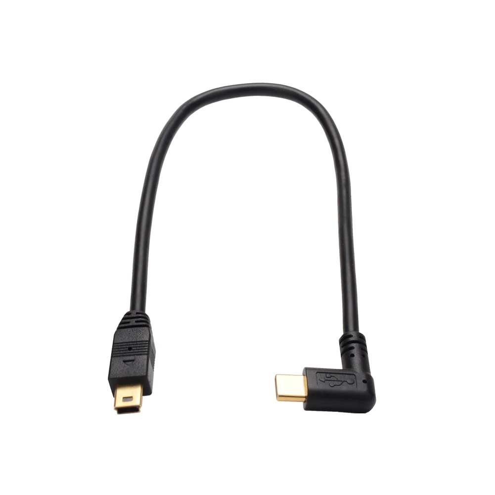 Переходник с USB Type C на Mini 5 Pin и Micro-USB адаптер OTG свинцовый кабель для передачи