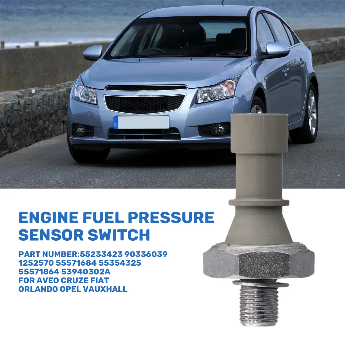 Датчик давления топливного масла в двигателе 55233423 90336039 53940302 А для Авео