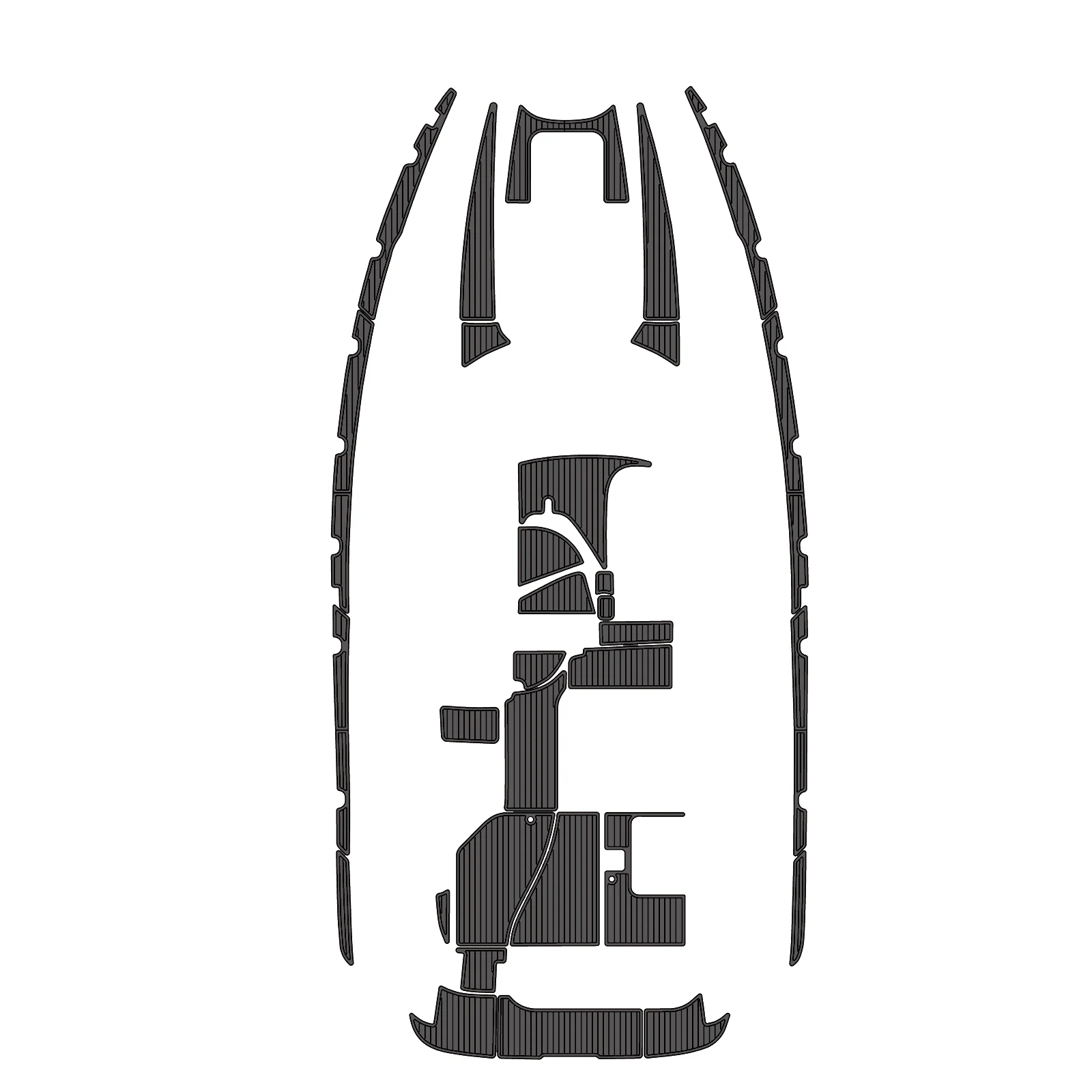 Комплект морской палубы для Bayliner 305 Ciara EVA лист из тикового дерева 2004 года