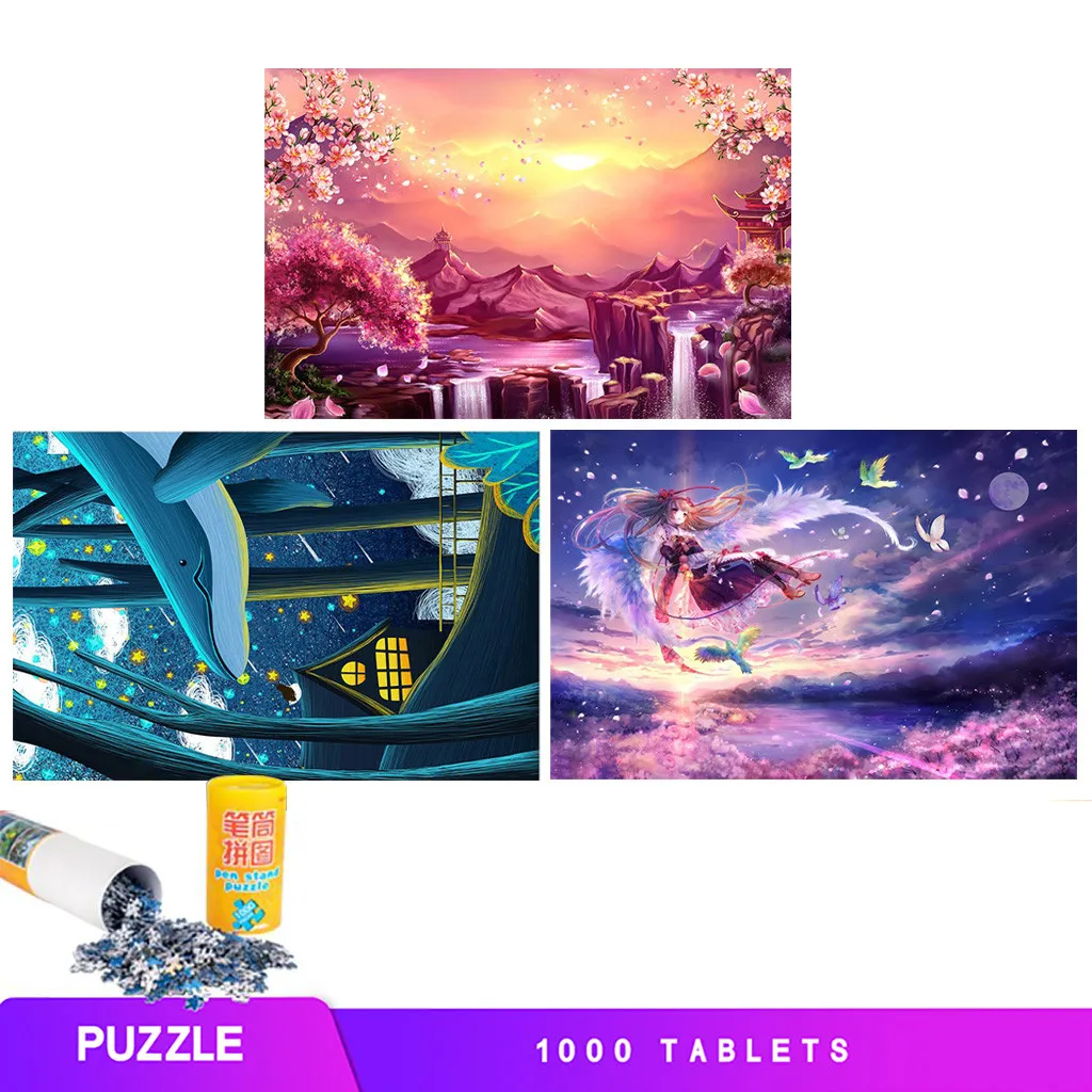 

4400 Adults Puzzles 1000 Piece Large Puzzle Game Interesting Toys Personalized Gift Padlock