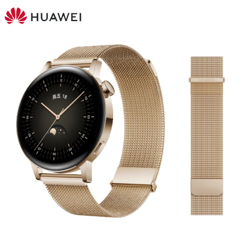 HUAWEI Original 20MM Watchband for Huawei Gt 3 pro 43mm /gt3 42mm /Gt 2 42mm /Strap Milanese Stainless Steel Magnetic Strap New