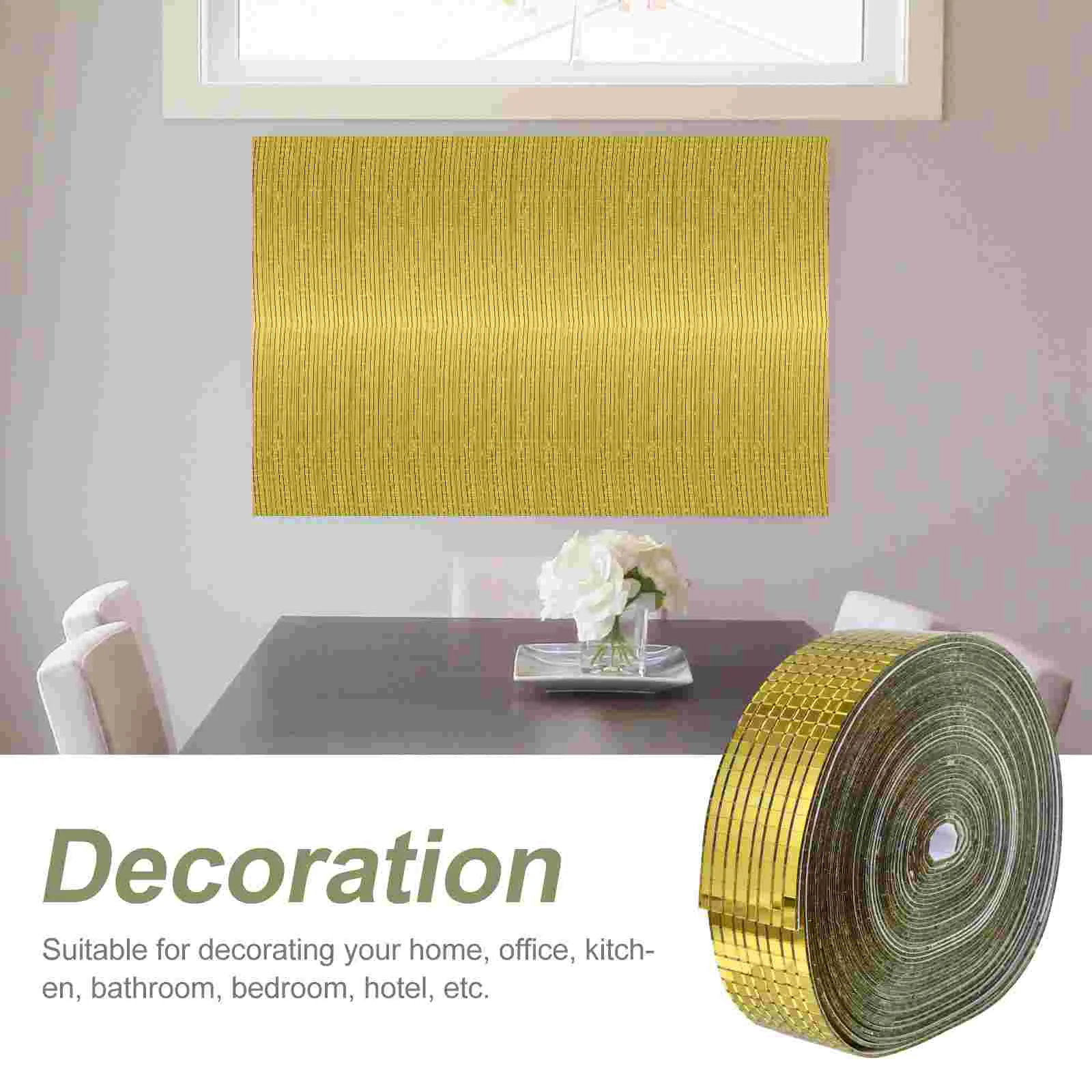 Двусторонняя лента мозаика наклейки на стену самоклеящаяся плитка стеклянные