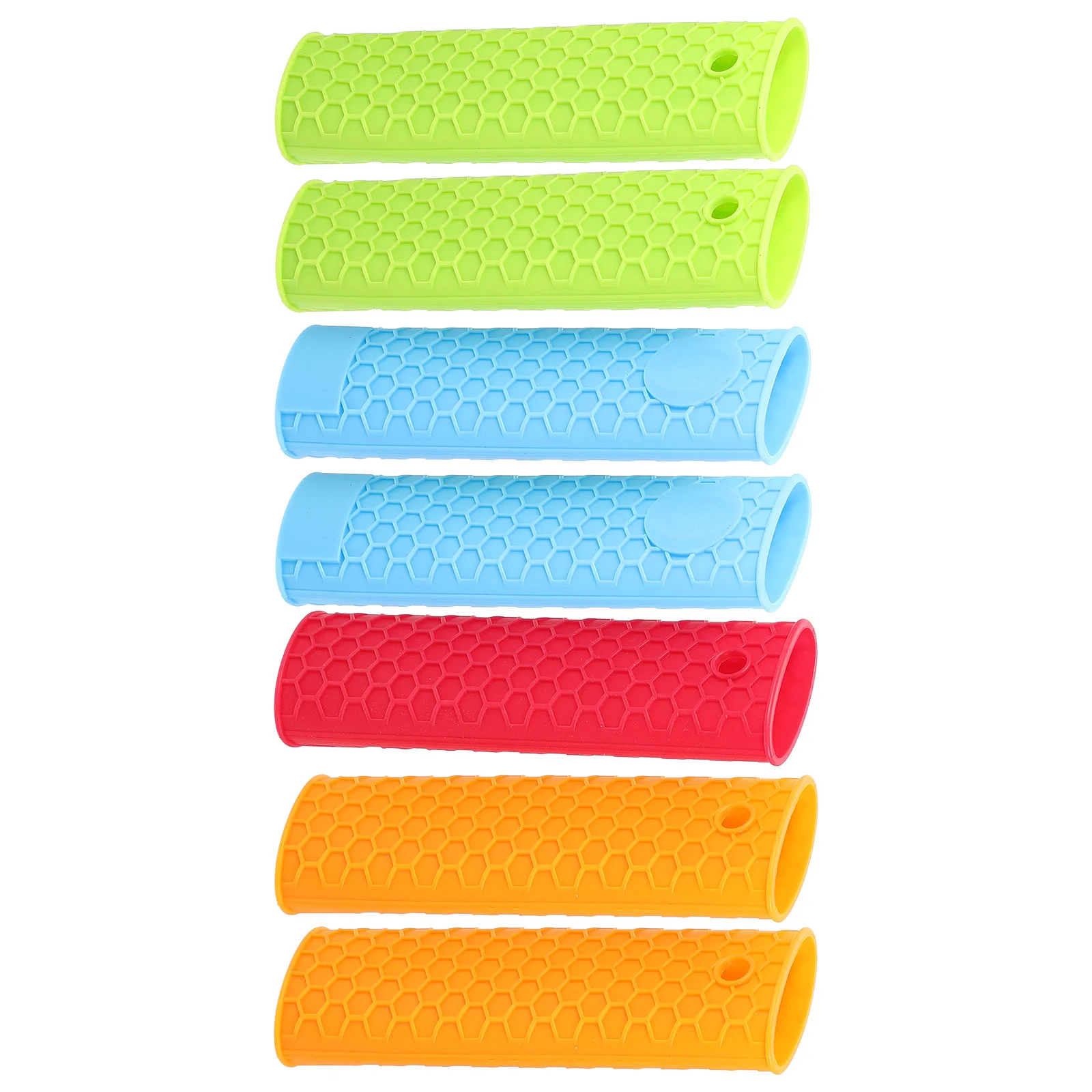 

Handle Pot Sleeve Cover Holder Silicone Grip Hot Rubber Skillet Potholder Cast Ironassist Protector Frying Pan Non Covers