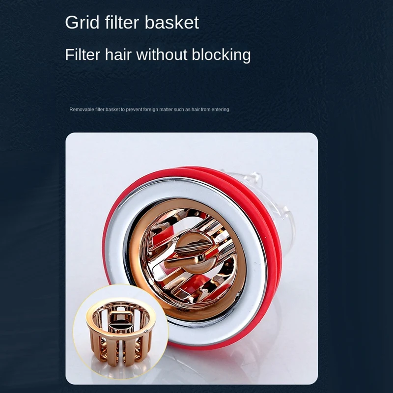 Сливной сердечник для пола защита от запаха сливная пробка душа насекомых