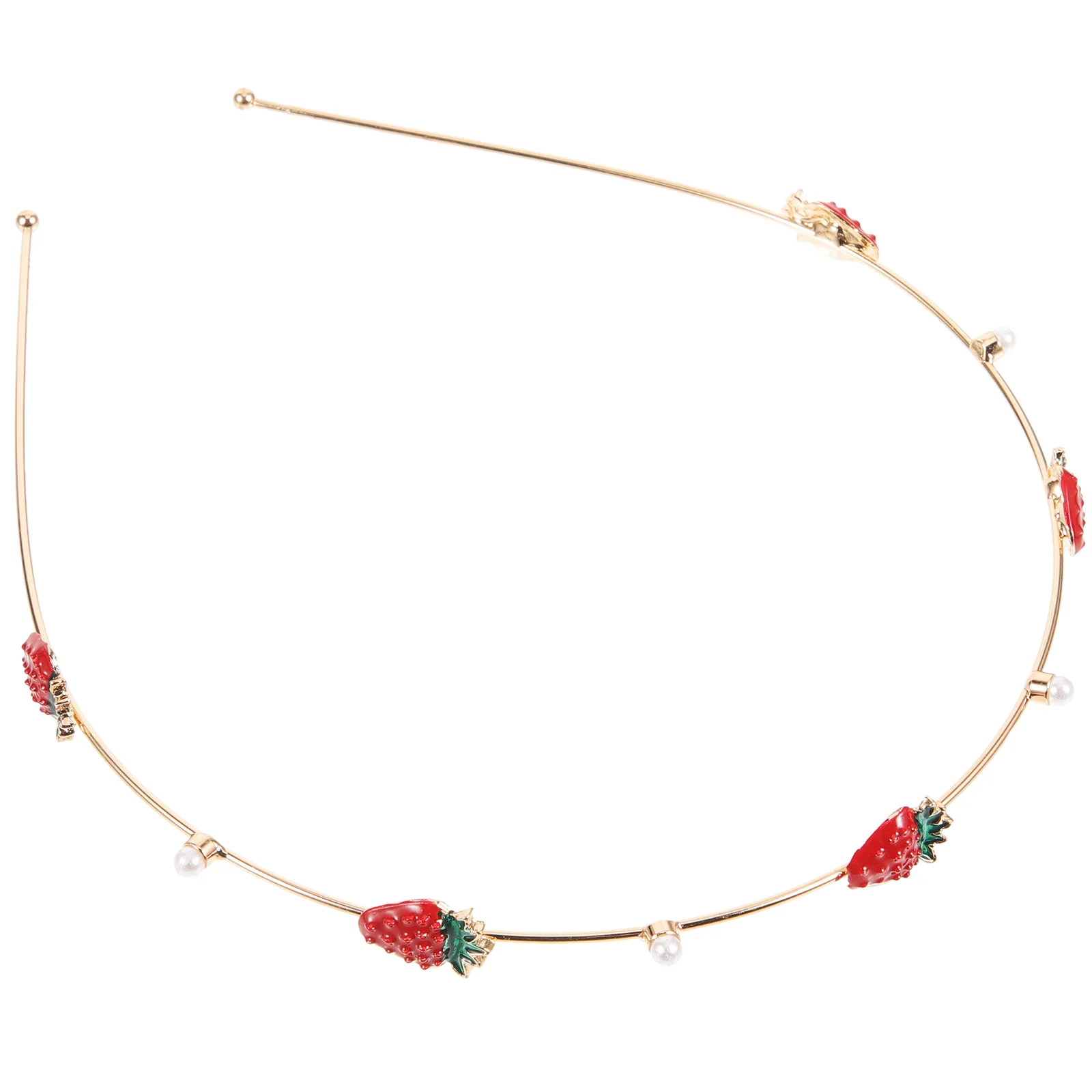 Аксессуары для волос Повязка на голову с клубникой Подружка невесты из