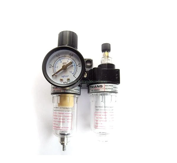 

AFC2000 G1/4" Air Filter Regulator Combination Lubricator ,FRL Two Union Treatment oil water separation