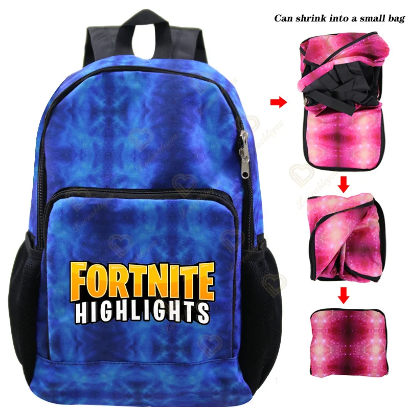 

Fortnite Backpack Women Bags for Girls Boys 3D School Backpacks for Teenagers Battle Game Print Kids School Travel Book Bag