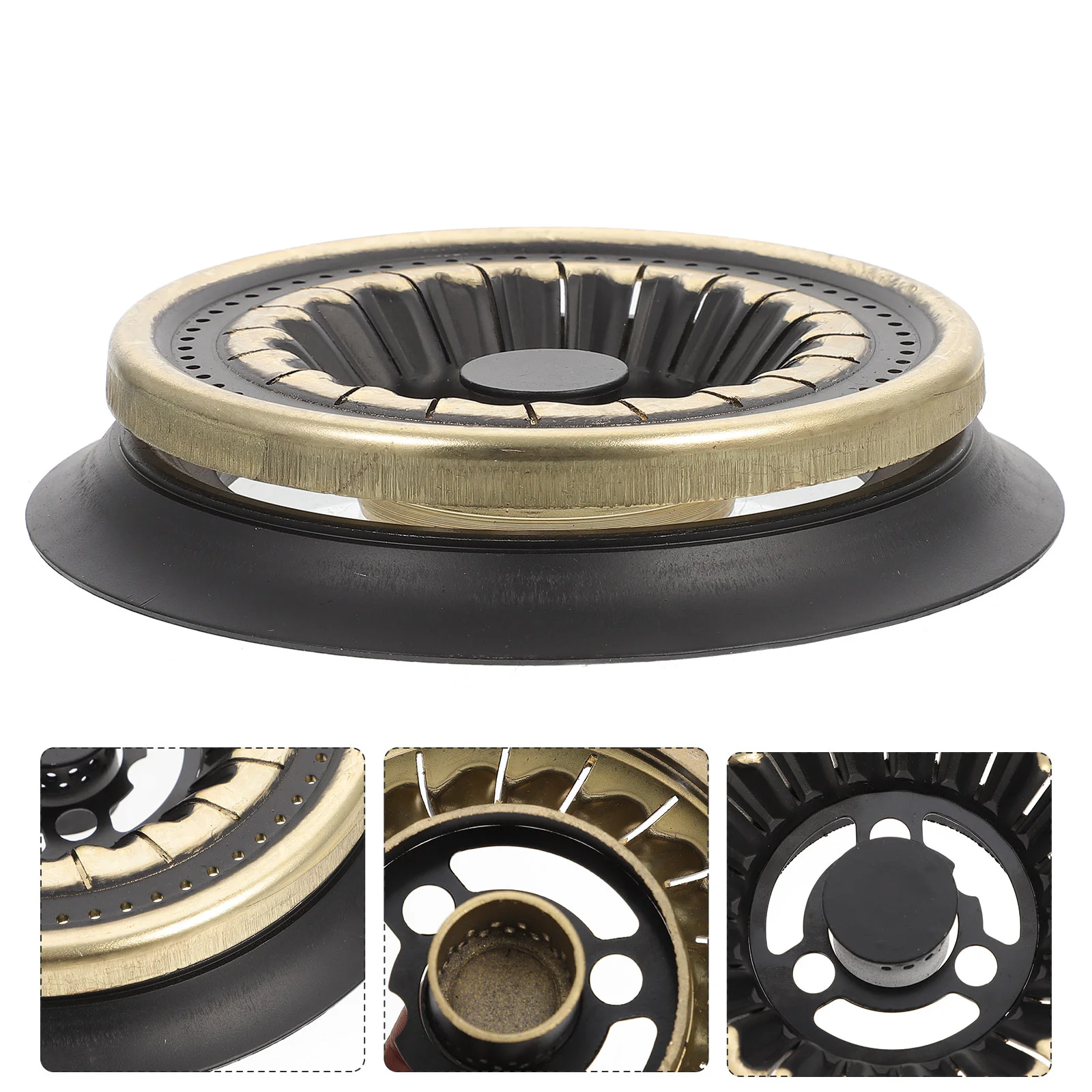 

Stove Gas Rack Ring Diffuser Wok Iron Cast Heat Grate Burnerrange Pan Stand Support Holder Cooktop Nonslip Trivets Pot Accessory