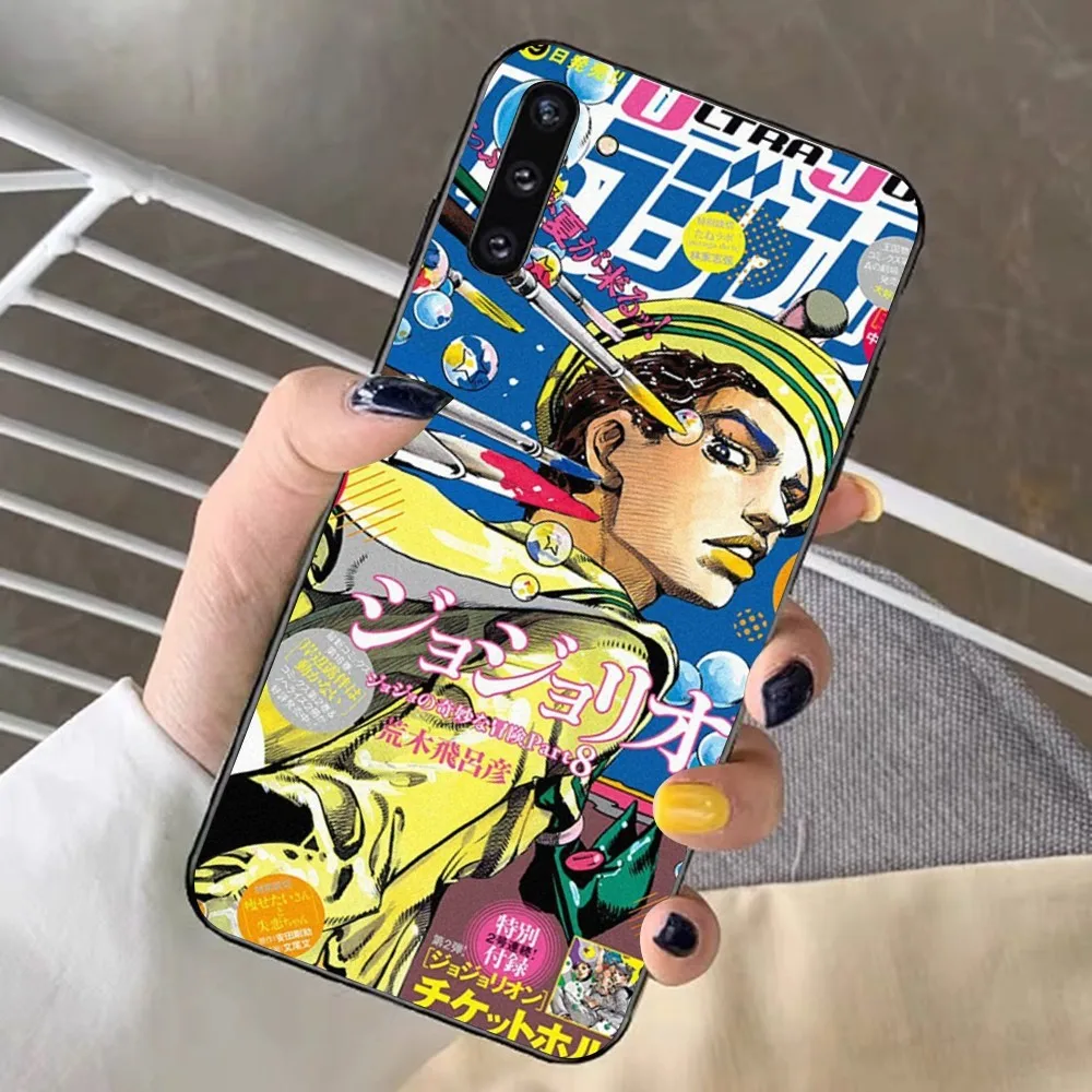Чехол для телефона JoJos Bizarre Adventure Redmi Note 4X5 A 6 7 8 T 9 9S 10 11 11S 11Epro Poco M3 Pro