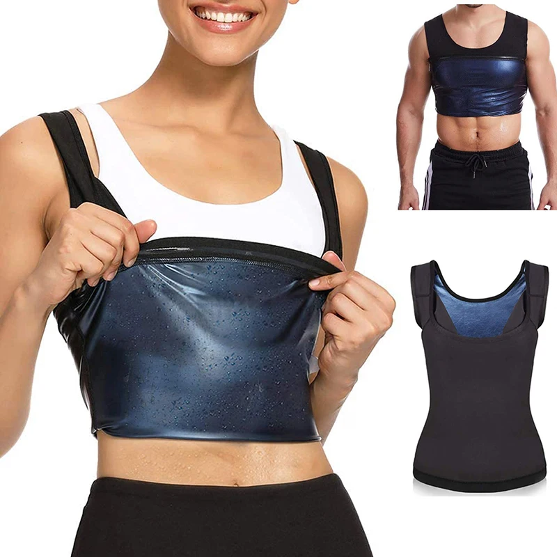 

Лидер продаж, жиросжигающий корректор пота, жилет для фитнеса и сауны, майка для тренажерного зала, рубашки, костюм для похудения и потери ве...