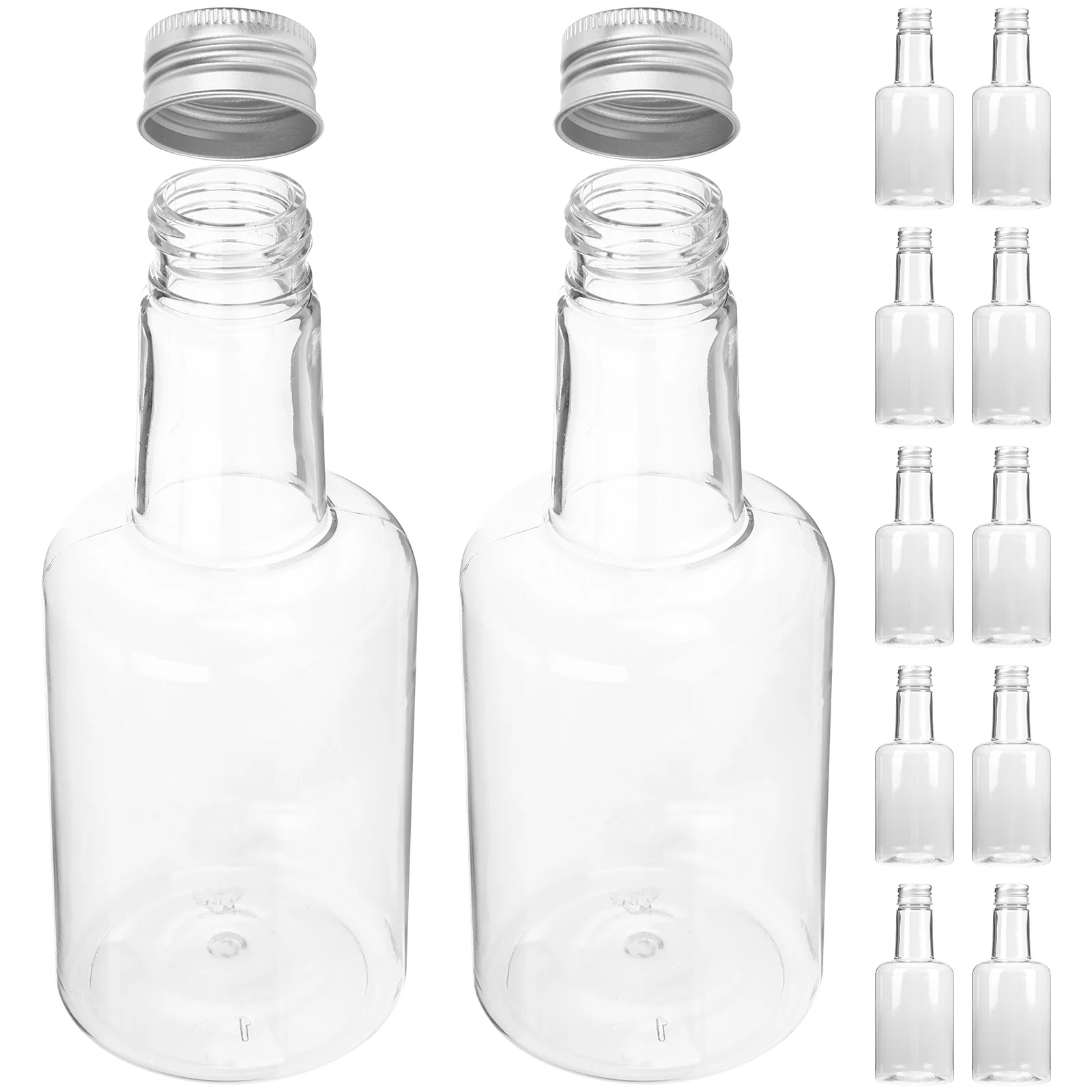 

12pcs Empty Bottle Beverage Bottle Cold Drinks Bottle Drinks Packing Bottles