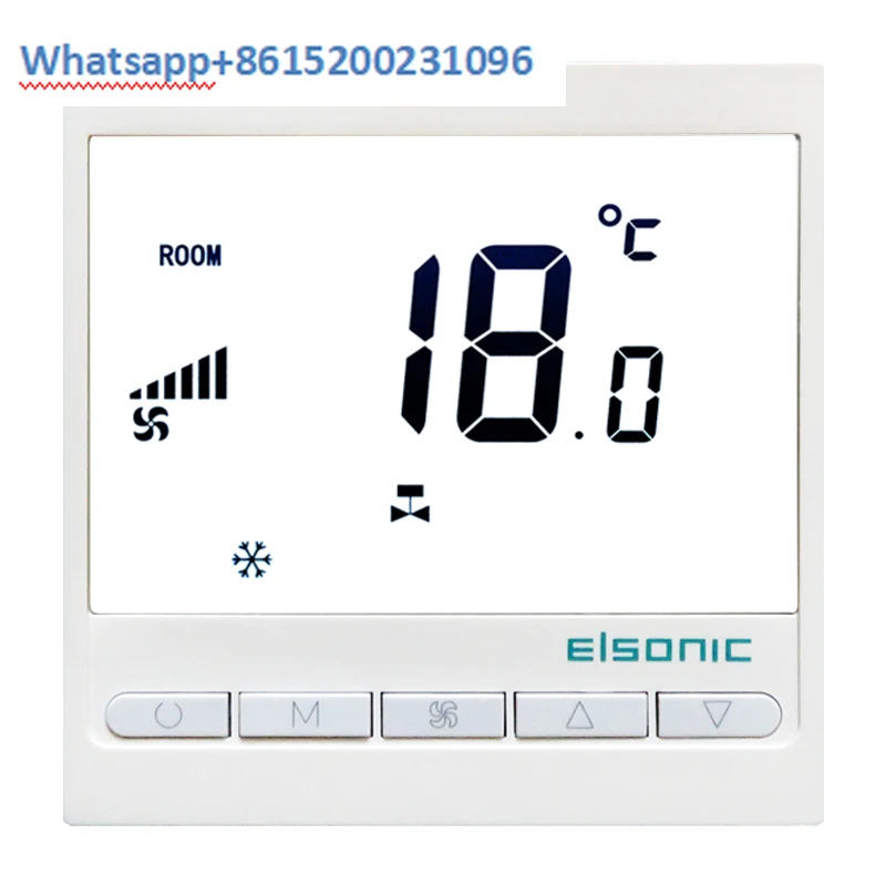 Контроллер температуры кондиционера AC818 панель управления вентилятором