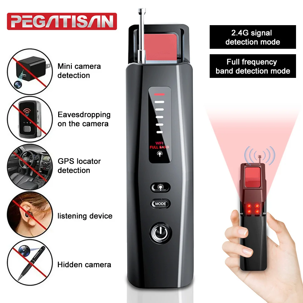 Радиочастотный беспроводной сканер всех сигналов гаджет детектор скрытой