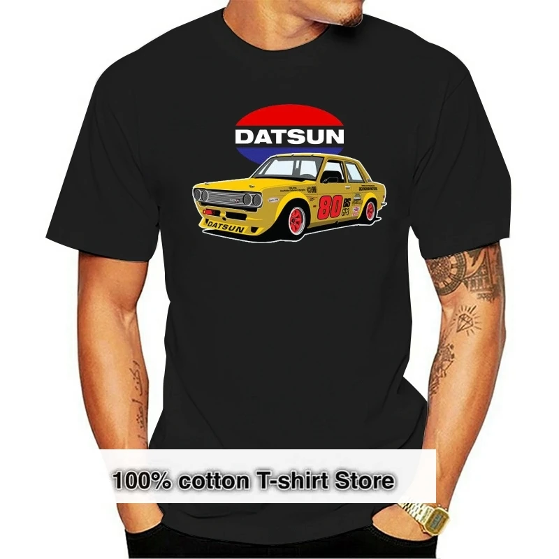 

2019 Fashion Hot Sale DATSUN 510 RACE CAR RACER MEN'S T-SHIRT Tee shirt