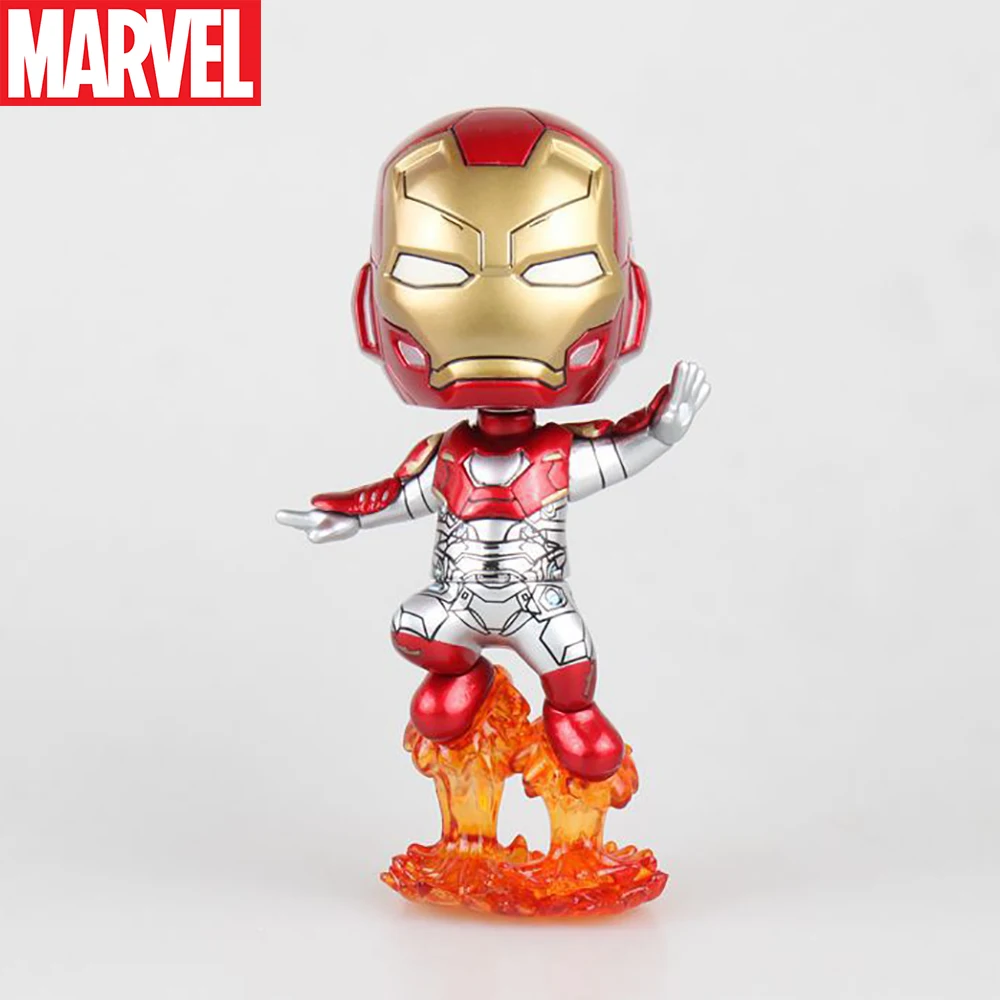 

Marvel The Avengers Iron Man Model Toys For Boys Cute Flying Standing Posture Iron Man Doll Home Decoration Kids Lovely Gifts