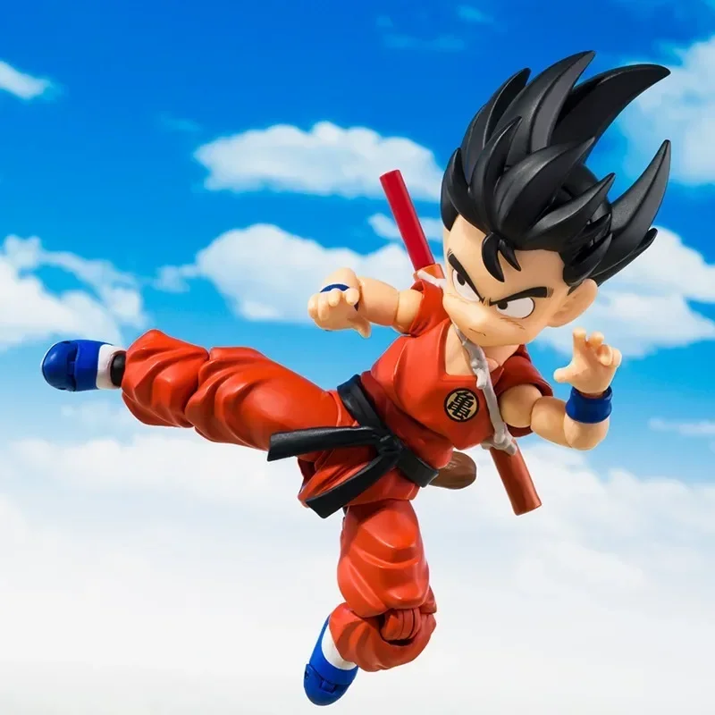 В наличии Bandai Аниме Драконий жемчуг Сон Гоку SHF TNST невинный претендентор модель