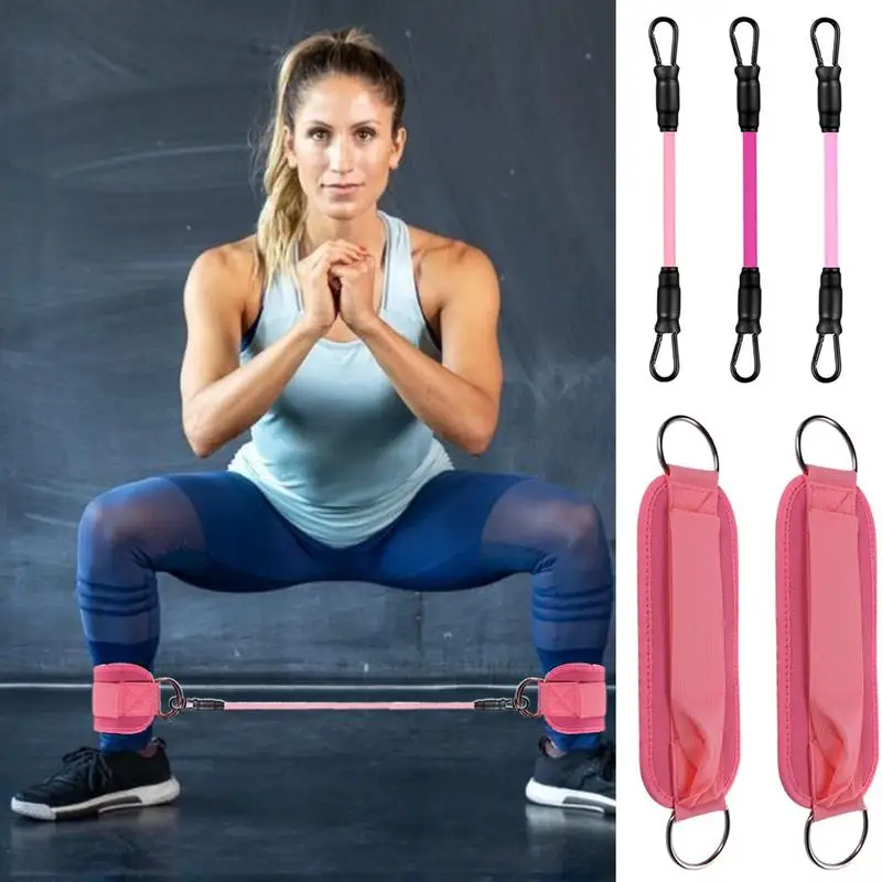 Ремни на щиколотке для женщин ремни упражнений ноги эспандеры ленты ног и ягодиц