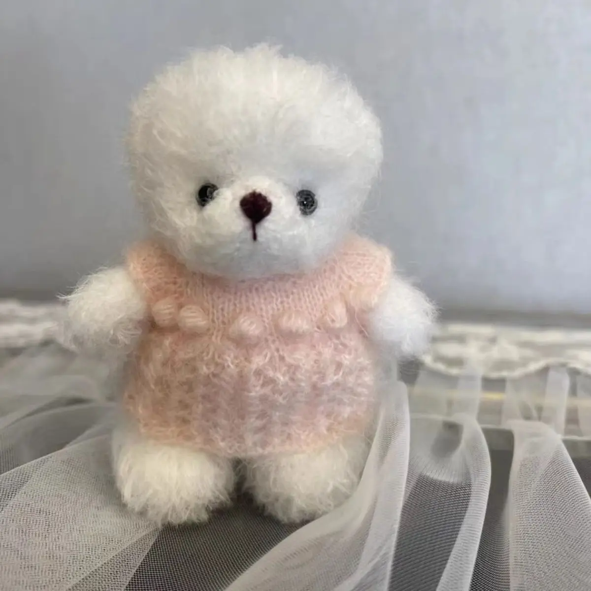 50 г/рулон мягкая имитация Тедди вьющаяся пряжа вязаная плюшевая шерстяная нить