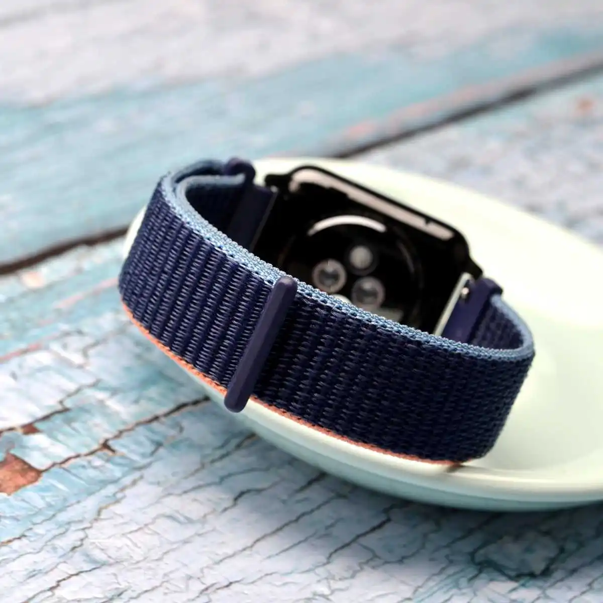 WOCCI Nylon Sport Loop Strap 18mm 20mm 22mm Watch Band for Men Women Smartwatch Bracelet with Hook and Loop Fastener Watchband