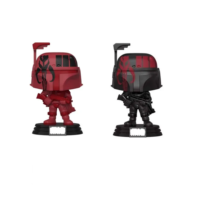 

Виниловые фигурки из аниме «Звездные войны», Boba Fett, черные, красные, 297 #, коллекционные модели игрушек, 10 см